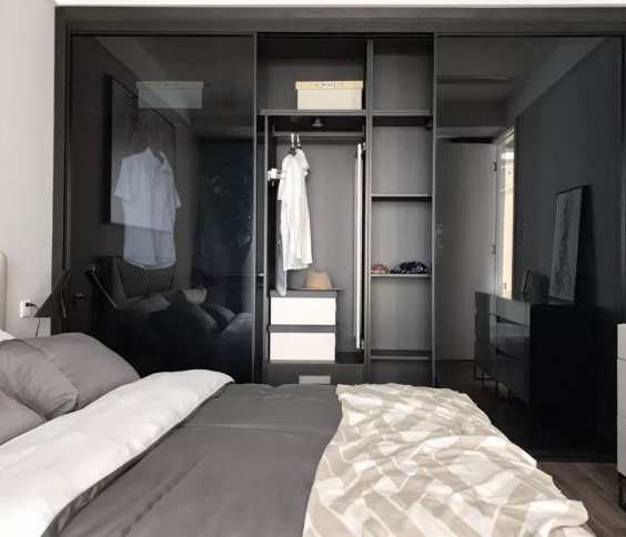 玻璃门衣柜 玻璃门衣柜