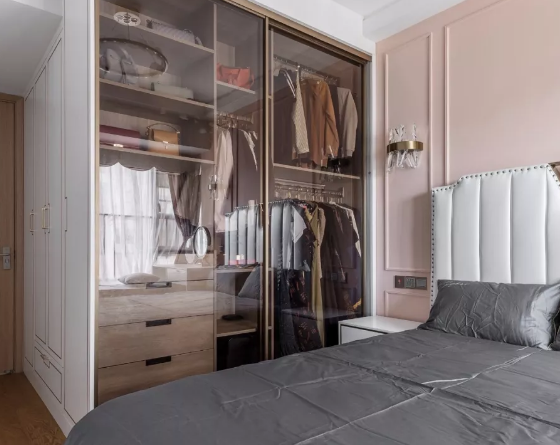 玻璃门衣柜 玻璃门衣柜