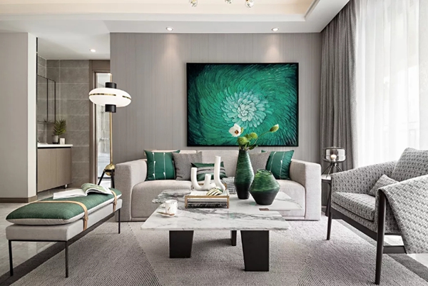 105㎡现代简约,灰度与绿意,装出简约的生机! 105㎡现代简约,灰度与绿意,装出简约的生机!