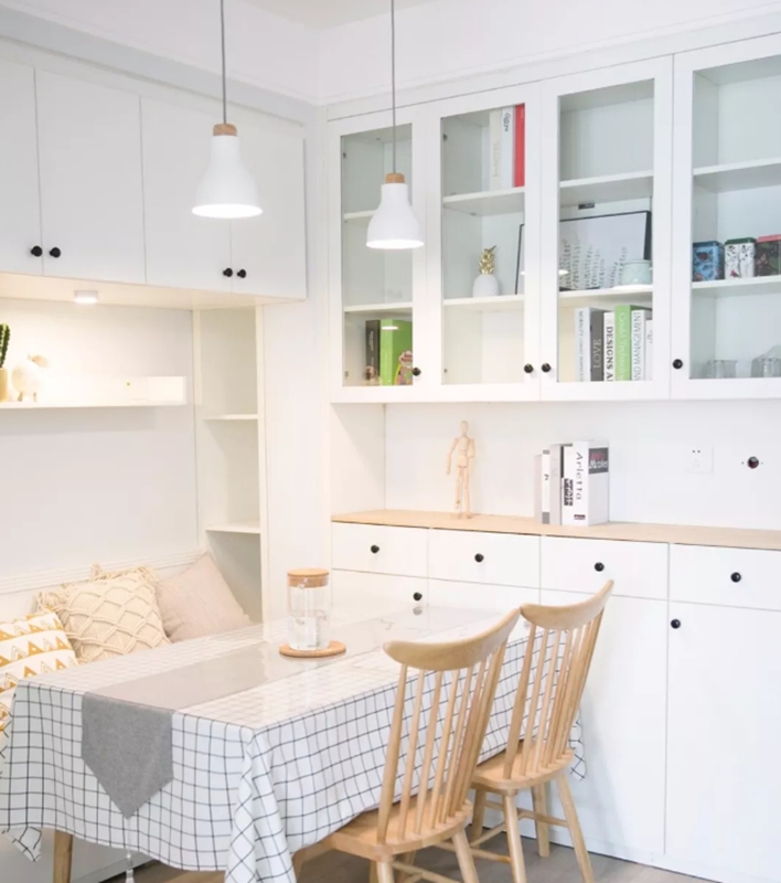 玻璃门吊柜设计 玻璃门吊柜设计