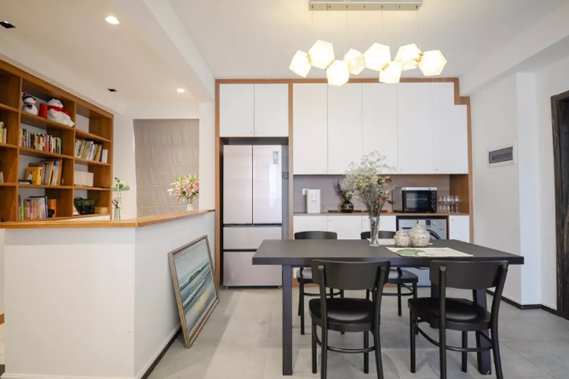 冰箱嵌入式餐边柜 冰箱嵌入式餐边柜