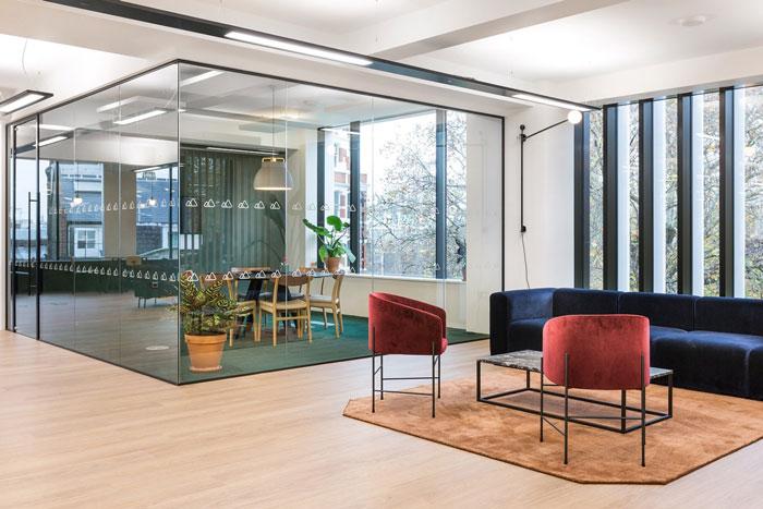 仓库办公室装修设计示意图