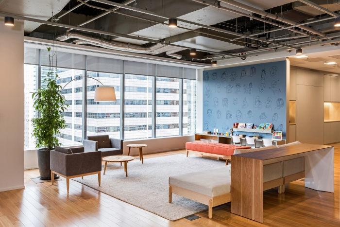 办公室装修示意图