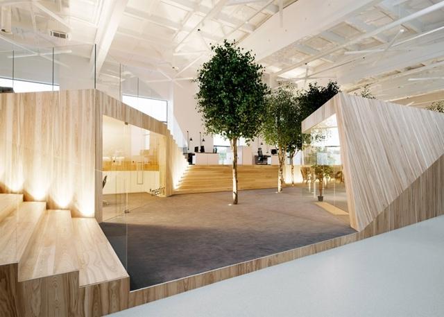 办公室装修设计天花板示例